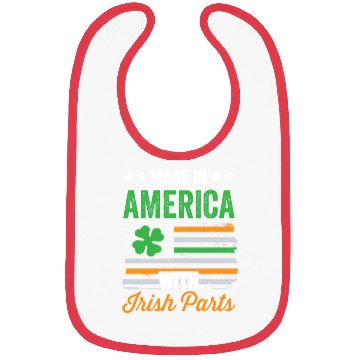 Discover Made In America With Irish Parts Ireland Gaelic Bibs