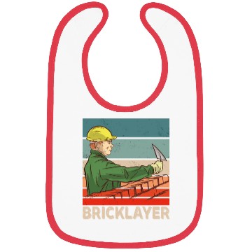 Discover Bricklayer Bricklaying Mason Brick Bibs
