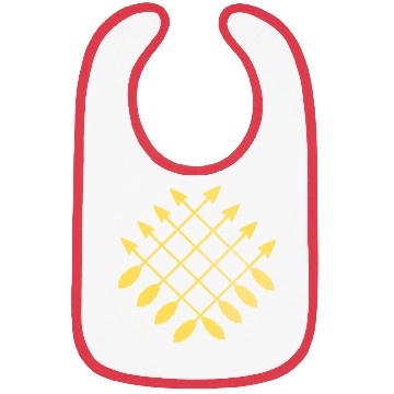 Discover Be Brave Little Arrow (gold) Bibs