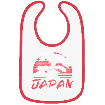 Discover Japan Cherry Blossom Country Bibs