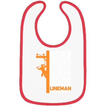 Discover We Are Willing Led By The Unknowing, Lineman Bibs