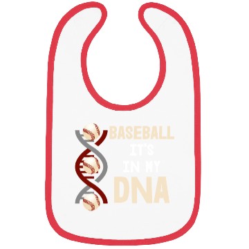 Discover Baseball It's In My DNA Bibs