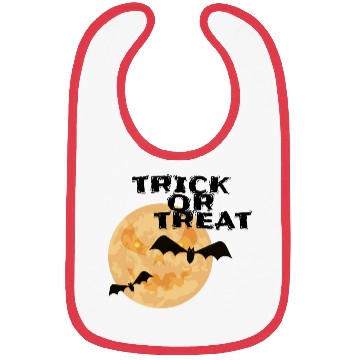 Discover Trick or treat Halloween Bibs