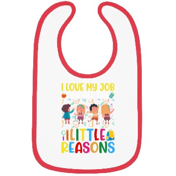 Discover Kindergarten Teacher Occupation Bibs