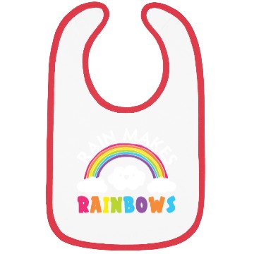 Discover Rain Makes Rainbows Rainbow Whisperer Bibs