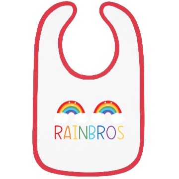 Discover Rainbros Rainbow Lover Rainbow Whisperer Bibs