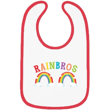 Discover Rainbros Rainbow Lover Rainbow Whisperer Bibs
