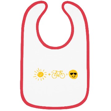 Discover Sun and bicycle give people fun Bibs