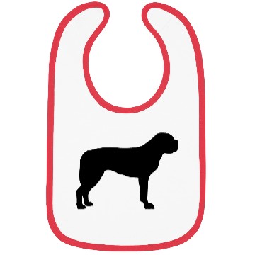 Discover Saint Bernard Silhouette Bibs