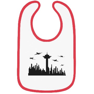Discover Air Traffic Controller Aircraft Aviation Aviator Bibs