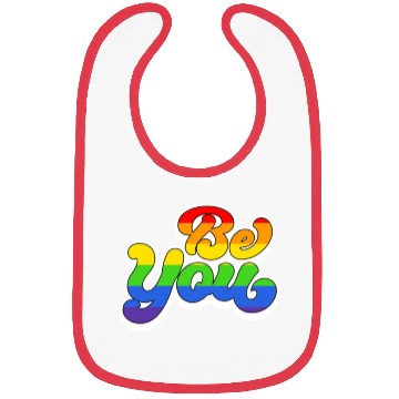 Discover Be You, LGBT Rainbow Bibs