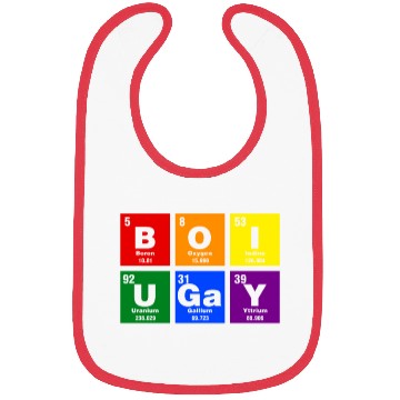 Discover BOI U Gay, LGBT Periodic Table Bibs
