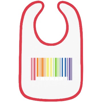 Discover Human LGBT Rainbow Flag Bibs
