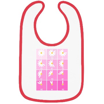Discover Daisy Game Cute Flower Bibs