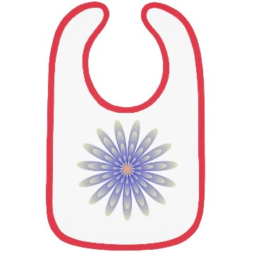Discover Purple Radiant Flower Bibs