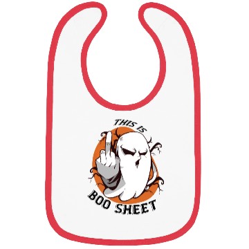 Discover This is BOO SHEET funny Halloween Ghost Bibs