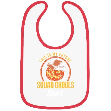 Discover Cowboy Halloween Future Squad Ghouls Skeleton Bibs