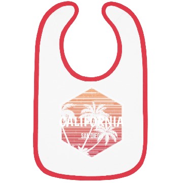 Discover San Diego California Beach Vacation Souvenir Bibs