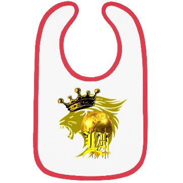 Discover Latin King inspired "World Influencer Gold Globe" Bibs