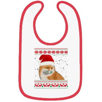 Discover Fox Ugly Christmas Lover Bibs