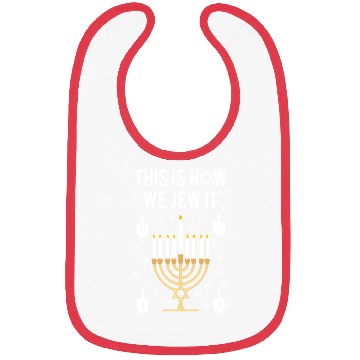 Discover Hanukkah Pun This Is How We Jew It Bibs