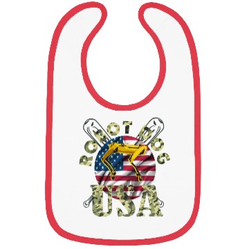 Discover DOG ROBOT usa army Bibs