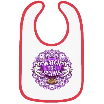 Discover Halloween Witch Hands Witchcraft Scam Bibs
