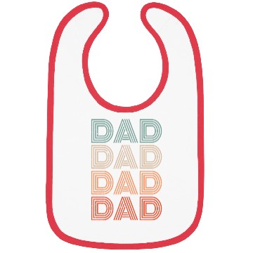 Discover Dad Of Four Daddy Sayings Father's Day Father Bibs