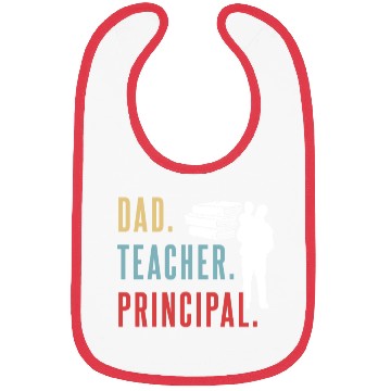Discover Dad Teacher Principal Homeschool Homeschooling Bibs