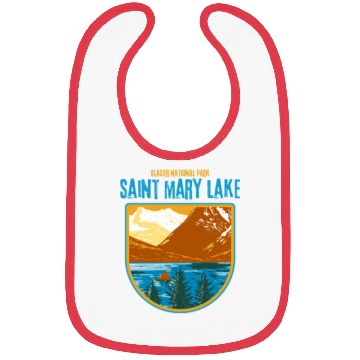 Discover Saint Mary Lake Glacier National Park Bibs