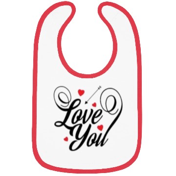 Discover Love is love Bibs