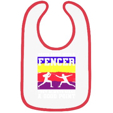 Discover Fencing Sport Sword Fencer Foil Bibs