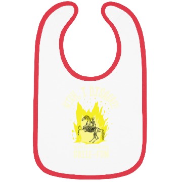 Discover Halloween Cowboy Skeleton Fun Horse Riding Bibs