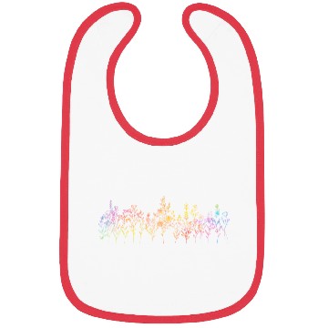Discover Colorful Wildflowers Women Flowers Garden Bibs