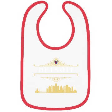 Discover Detroit Michigan Bibs