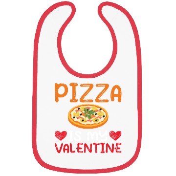Discover Valentine Day Pizza Gift Bibs