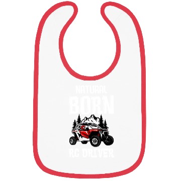 Discover Natural Born RC car Driver Racer Remote Controlled Bibs