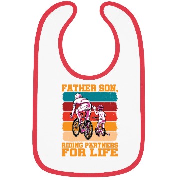 Discover Father Son, Riding Partners For Life Bibs