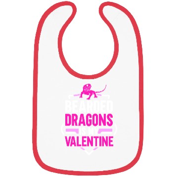 Discover Bearded Dragons is my Valentine Bibs