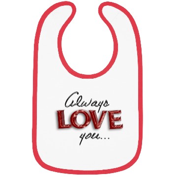 Discover always love you Bibs