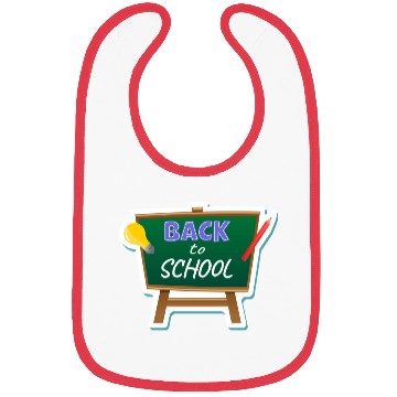Discover Back to School Sticker Bibs