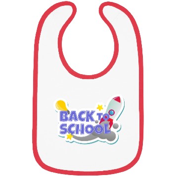 Discover Back to School Sticker Bibs