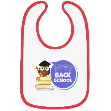Discover Back to School Sticker Bibs