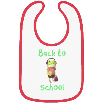 Discover Frog Back To School Bibs