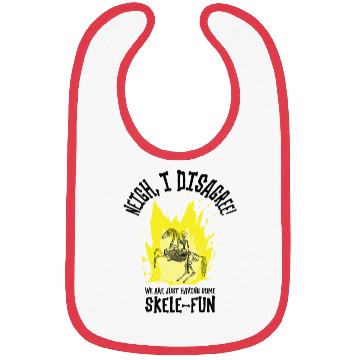 Discover Halloween Cowboy Skeleton Fun Horse Riding Bibs