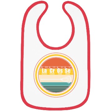 Discover Lacrosse Periodic Table Element Bibs, Lacrosse