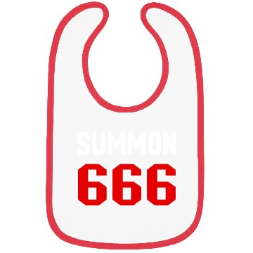 Discover Summon 666 Jersey Satanist Devil Worshipper 666dev Bibs