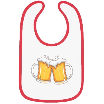 Discover two mugs of beer Bibs