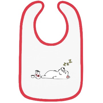 Discover Westie Sake Drunk Bibs