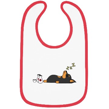 Discover Miniature Pinscher Sake Drunk Bibs